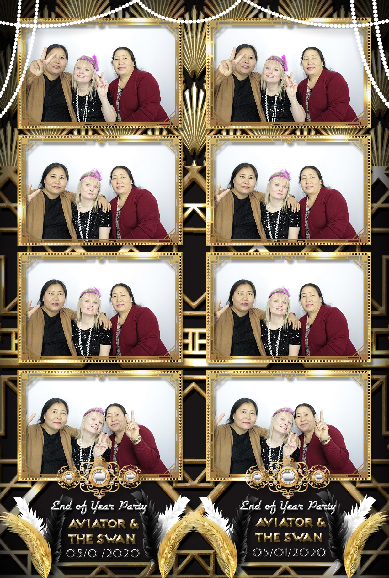 End of Year Party – Aviator  | View more photos from the event at gallery.myphotoboothexperience.co.uk/u/MyPhotoBoothExperienceLtd/End-of-Year-Party-–-Aviator